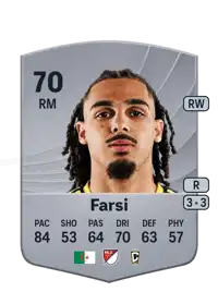 Mohamed Farsi Common 70 Overall Rating