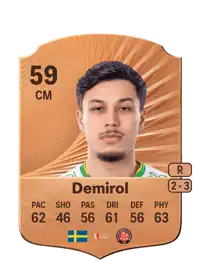 Alper Demirol Rare 59 Overall Rating