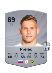 Nik Prelec Common 69 Overall Rating