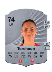 Meriame Terchoun Rare 74 Overall Rating