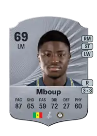 Pathé Mboup Rare 69 Overall Rating