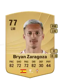 Bryan Zaragoza Common 77 Overall Rating