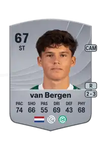 Thom van Bergen Common 67 Overall Rating