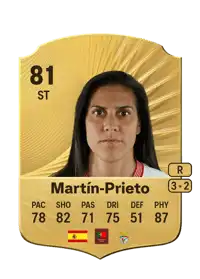 Martín-Prieto Rare 81 Overall Rating
