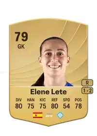 Elene Lete Common 79 Overall Rating