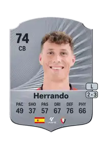 Herrando Rare 74 Overall Rating