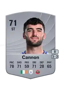 Tom Cannon Common 71 Overall Rating