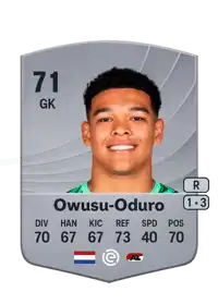Rome-Jayden Owusu-Oduro Common 71 Overall Rating