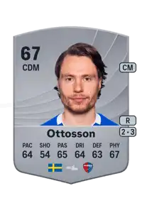 Filip Ottosson Common 67 Overall Rating