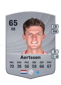 Olivier Aertssen Common 65 Overall Rating
