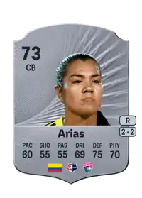 Daniela Arias Rare 73 Overall Rating