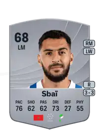 Amine Sbaï Common 68 Overall Rating