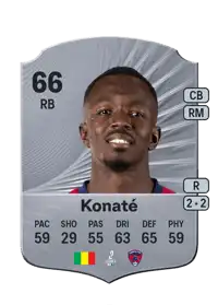Cheick Oumar Konaté Rare 66 Overall Rating