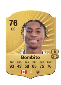 Moïse Bombito Rare 76 Overall Rating