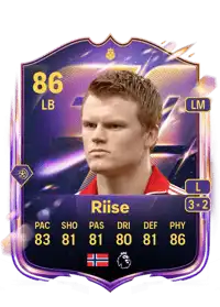 John Arne Riise UT Heroes 86 Overall Rating