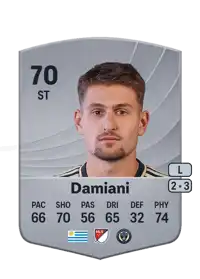 Bruno Damiani Common 70 Overall Rating