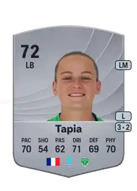 Chloé Tapia Common 72 Overall Rating