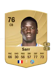 Mamadou Sarr Common 76 Overall Rating
