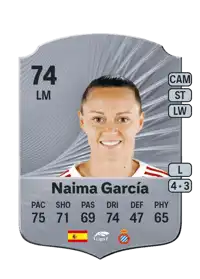 Naima García Rare 74 Overall Rating