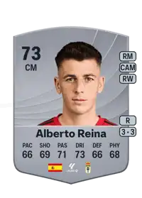 Alberto Reina Common 73 Overall Rating