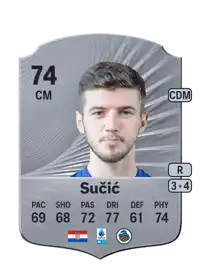 Petar Sučić Rare 74 Overall Rating