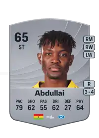 Jalal Abdullai Common 65 Overall Rating