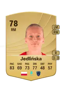 Klaudia Jedlińska Common 78 Overall Rating
