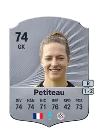 Marie Petiteau Rare 74 Overall Rating