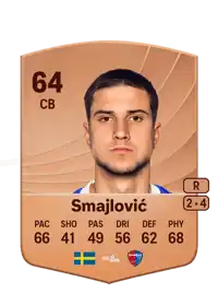 Zinedin Smajlović Common 64 Overall Rating