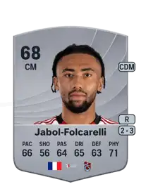 Tim Jabol-Folcarelli Common 68 Overall Rating