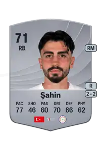 Taha Şahin Common 71 Overall Rating