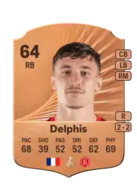 Thibault Delphis Rare 64 Overall Rating