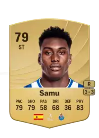 Samu Common 79 Overall Rating