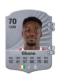 Mory Gbane Rare 70 Overall Rating