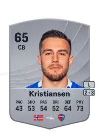 Stian Kristiansen Common 65 Overall Rating