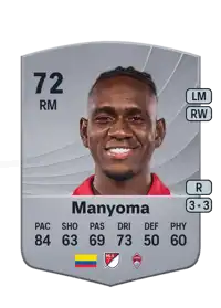Alexis Manyoma Common 72 Overall Rating