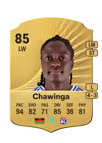 Tabitha Chawinga Rare 85 Overall Rating