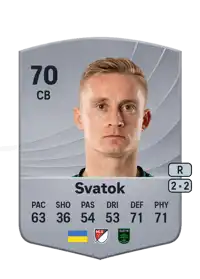 Oleksandr Svatok Common 70 Overall Rating
