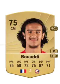 Ayyoub Bouaddi Common 75 Overall Rating