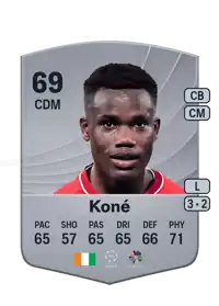 Amadou Koné Common 69 Overall Rating
