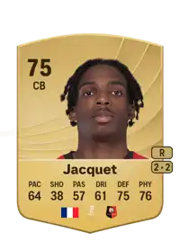 Jérémy Jacquet Common 75 Overall Rating