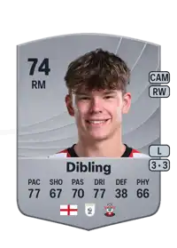 Tyler Dibling Common 74 Overall Rating