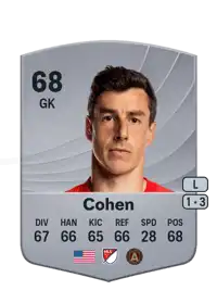 Josh Cohen Common 68 Overall Rating