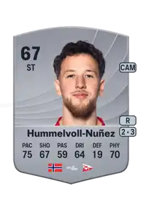 Johannes Hummelvoll-Nuñez Common 67 Overall Rating