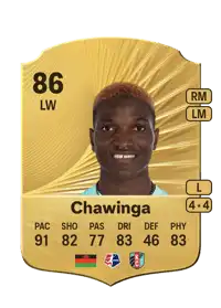 Temwa Chawinga Rare 86 Overall Rating