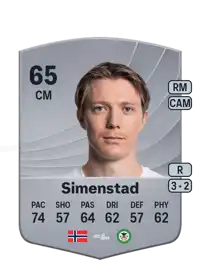 Gard Simenstad Common 65 Overall Rating