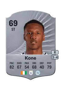 Richard Kone Rare 69 Overall Rating