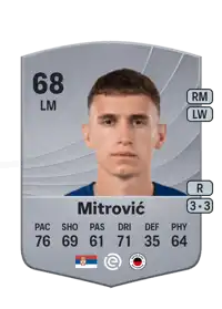 Stefan Mitrović Common 68 Overall Rating
