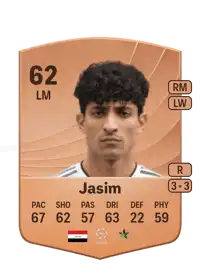 Ali Jasim Common 62 Overall Rating