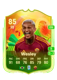 Wesley World Tour 85 Overall Rating
